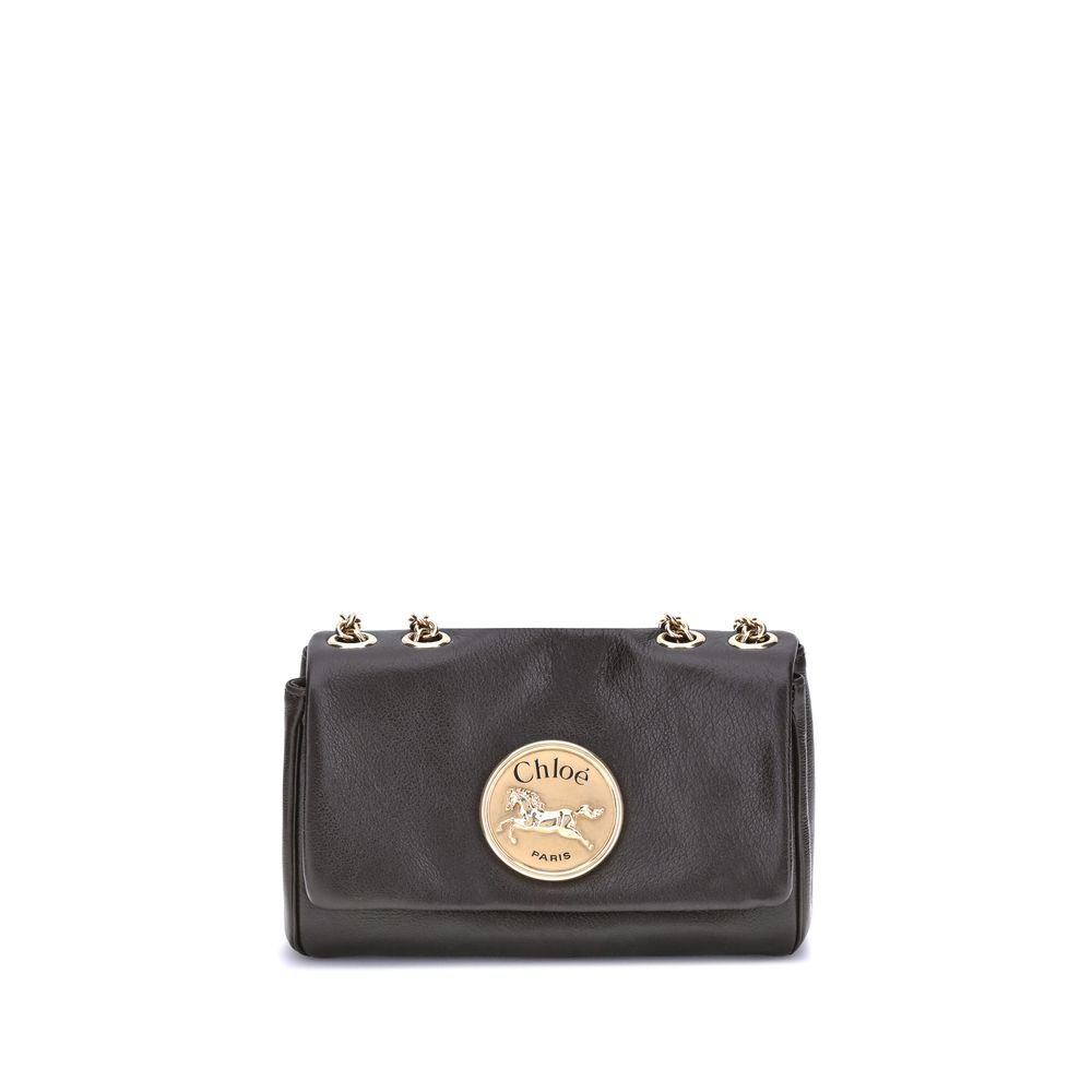 Chloé Schultertasche aus Kalbshaut Bos Taurus in Braun
